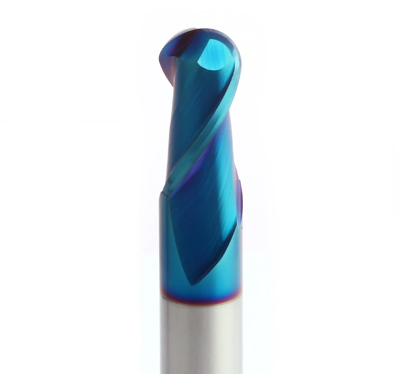Dia 6mm HRC 65 Long Tool Life Tungsten  Milling cutter for cnc cutting  Carbide Ball Nose End Mill fresas
