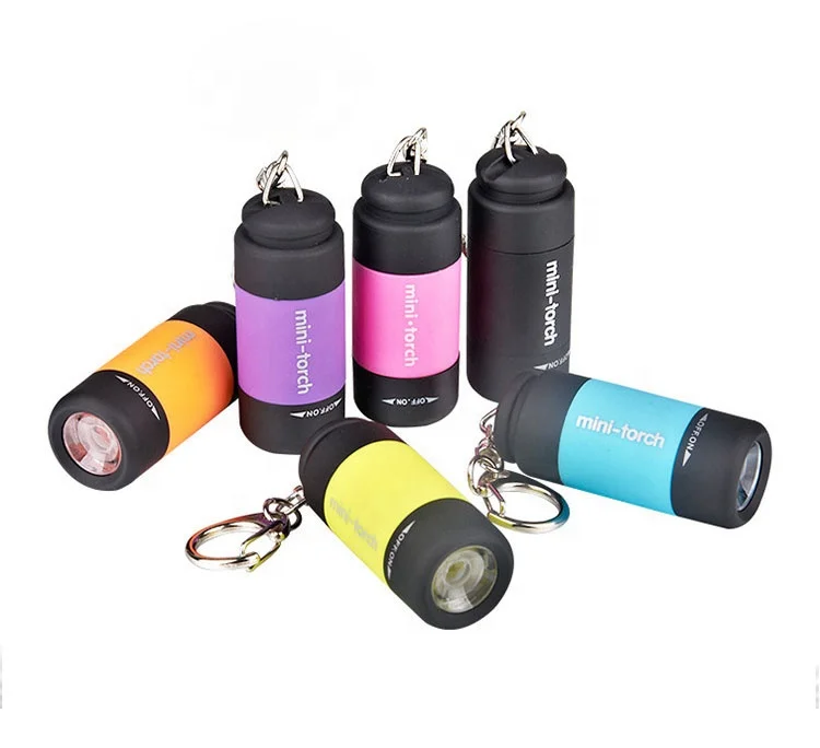 2023 Новый портативный ультра яркий мини светодиодный фонарик USB перезаряжаемый карманный брелок для путешествий небольшой фонарик