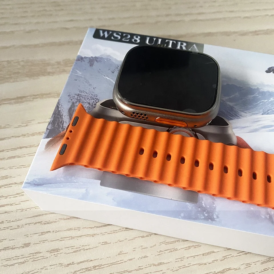 49mm 1.96inch Real screw Ultra Series 8 Smart watch WS68 WS008 WS58 WS28 WS18 Ultra Reloj inteligente IP68 Waterproof Smartwatch