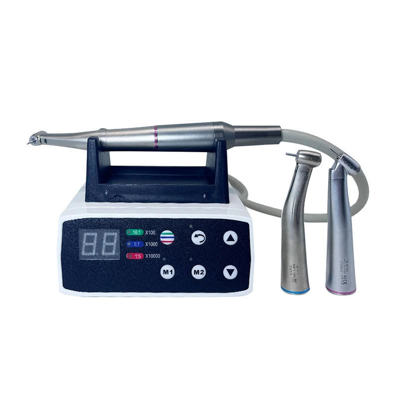 Dental Strong Micro Motor With Motor Handle E-tape Ratio 1:1/1:5 /16:1 Polish Motor Grinding Machine For Nail/Dentist Polishing