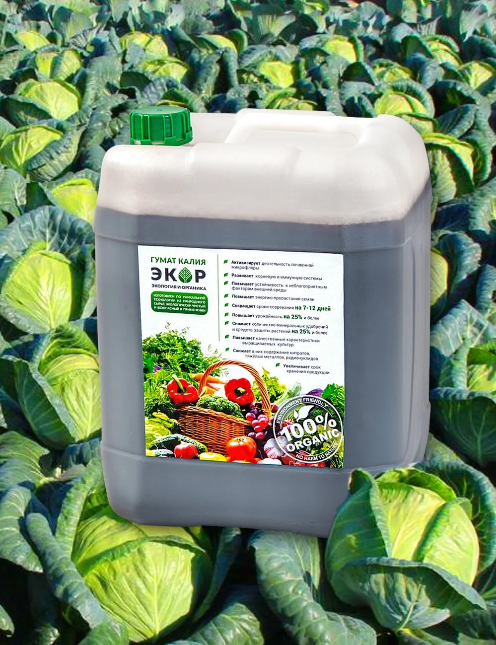 EKOR Humic Acid Liquid Organic Fertilizer for soil and foliar