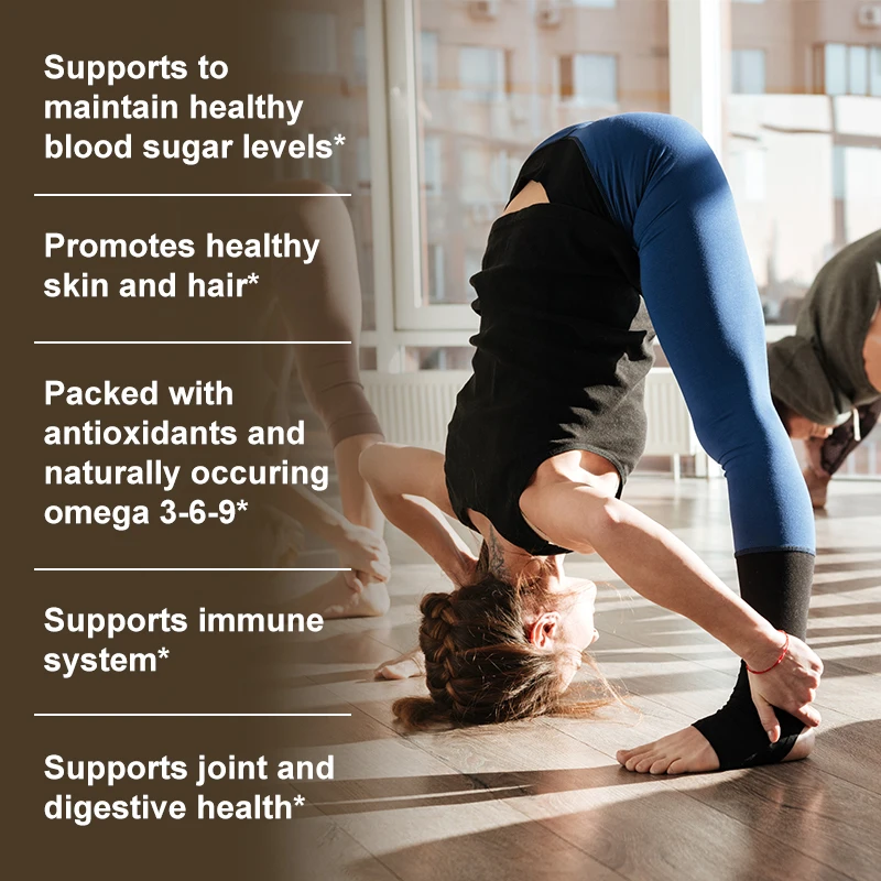 Beworths 120pcs Immune Support Supplement Black Cumin Seed Oil Black Seed Oil Softgel Capsule