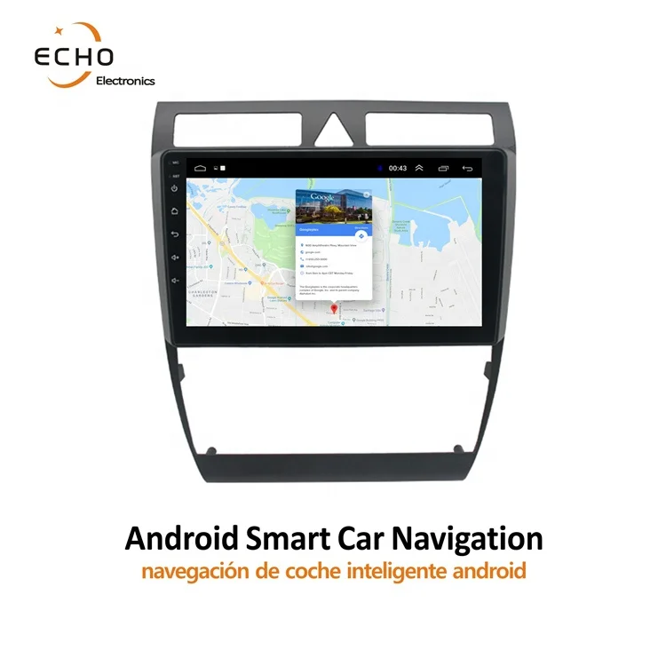 9 Inch 4 Cores Android 10 Car Audio Dvd Multimedia Player Radio Video Stereo Gps Navigation System For Audi A6 1997-2004