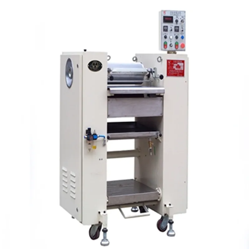 Professional automatic laboratory roller coating machine for leather belts ,chemical test,belt making