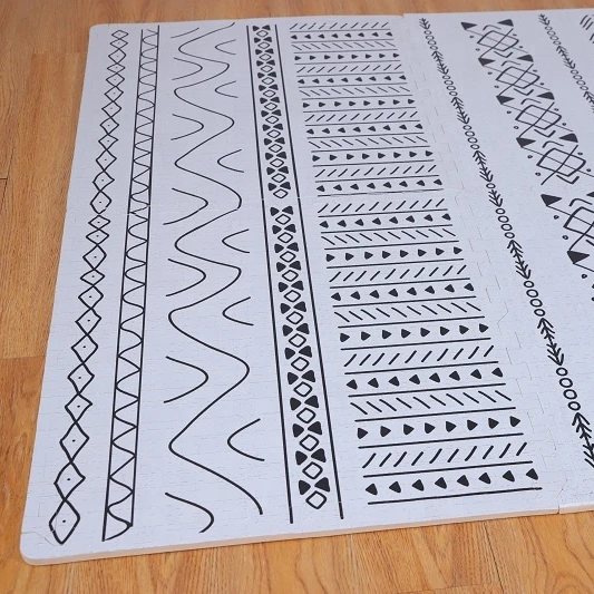 Большой пользовательский пенопластовый пол головоломки игровые коврики для малышей