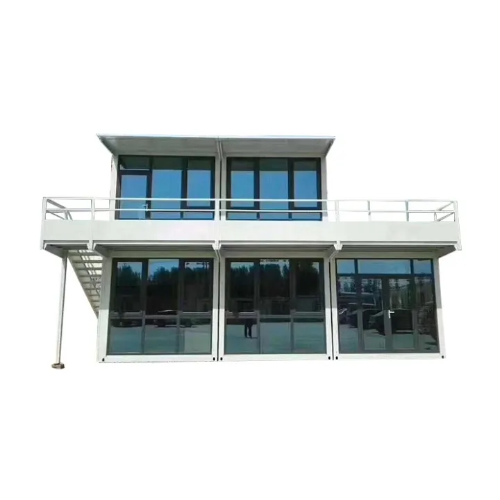 metal frame ready made small  kit set assembly movable mini prebuilt china container container house 2 bedrooms for sale