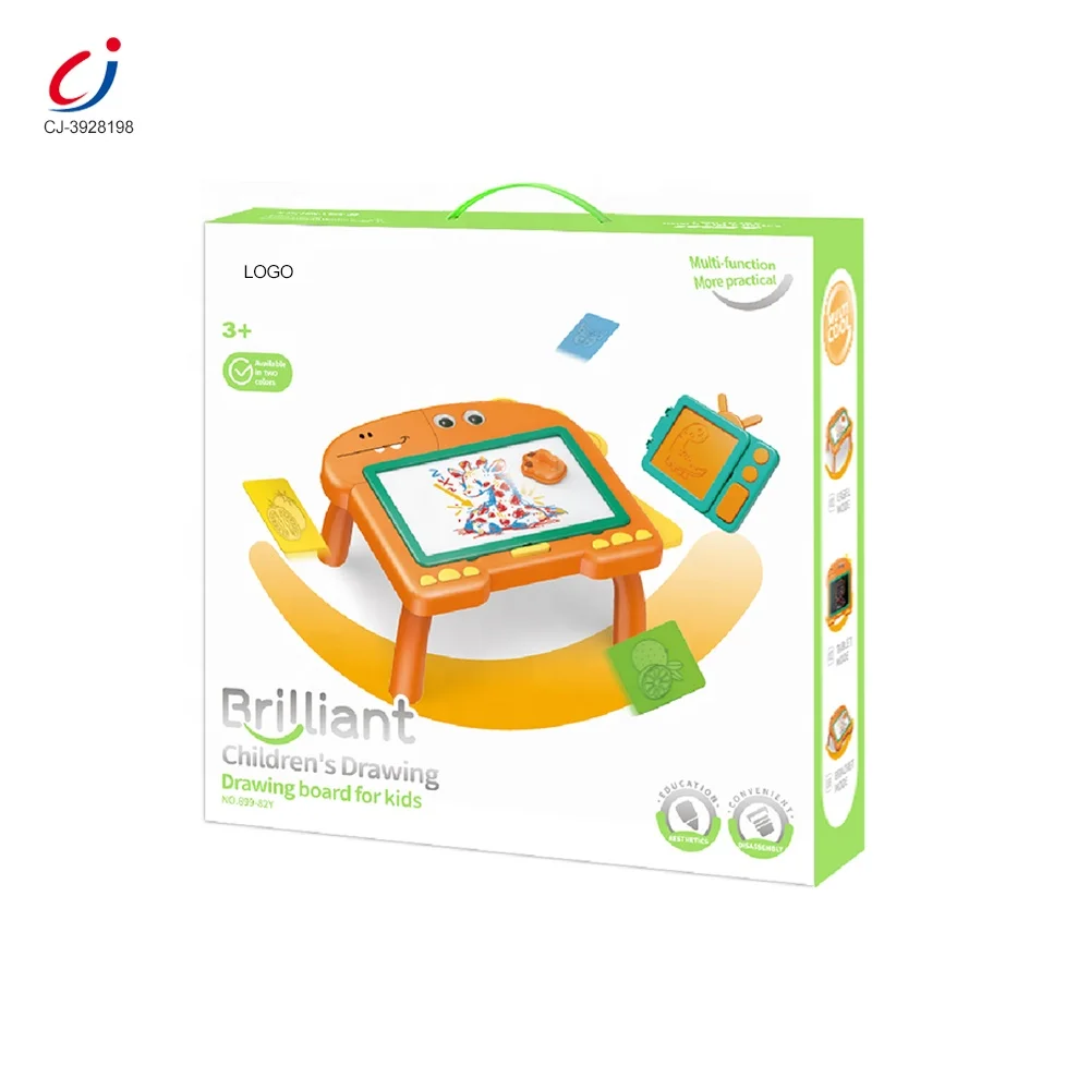 Chengji carton drawing board multifunctional painting bracket type education learn erasable kids drawing board set