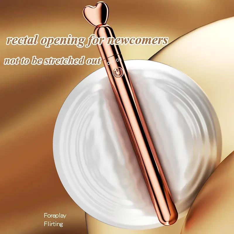New Mini 10-Speeds Bullet Vibrator For Women Masturbation G Spot Stimulator Electroplate Love Shape Vibrator Adult Sex Toys
