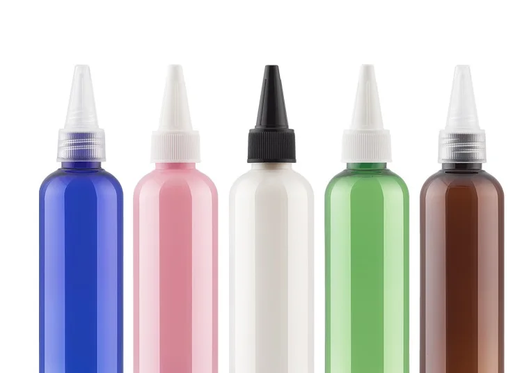 Customized colors 18mm 20mm 22mm 24mm 28mm 38mm glue ink chemical packaging point nozzle  twist spout dropper caps