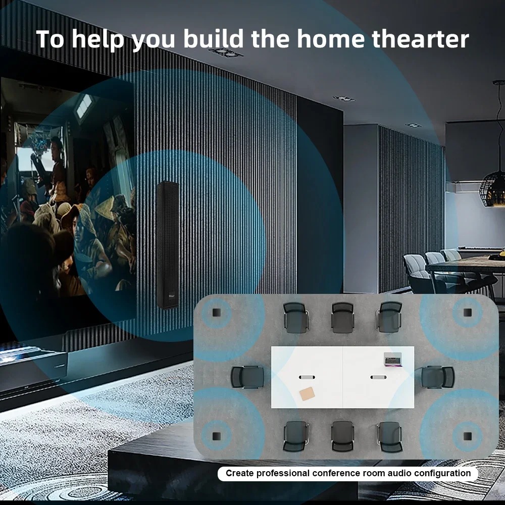 DS50 100 Watts outdoor waterproof speakers sound system professional loudspeaker column 100w for dj sound