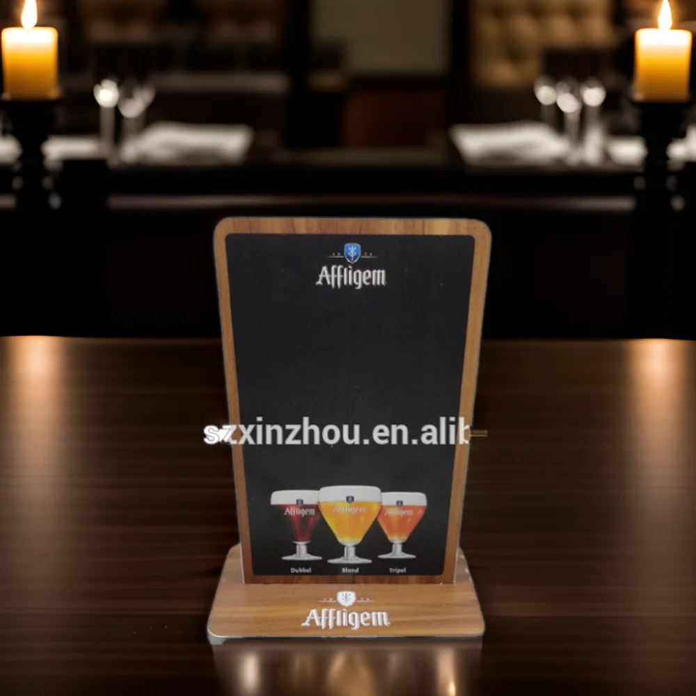 Tabletop Advertising Boards Menu Holder for Restaurants and Cafes