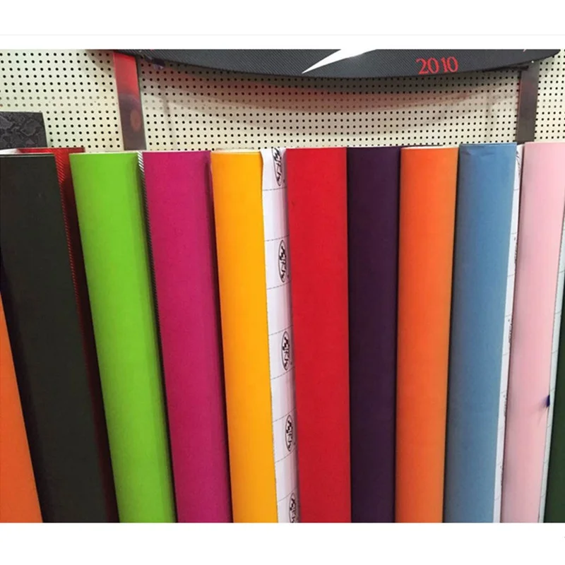 1.35*15M alcantara car wrap black velvet vinyl for car interior suede car wrap