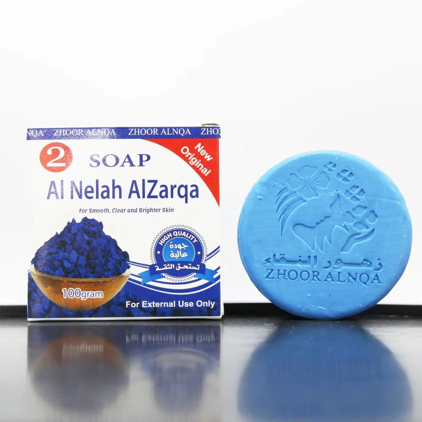 Natural mineral ingredients Mint Blue RED Round soap 100g hotel travel clean use adult face hand customized