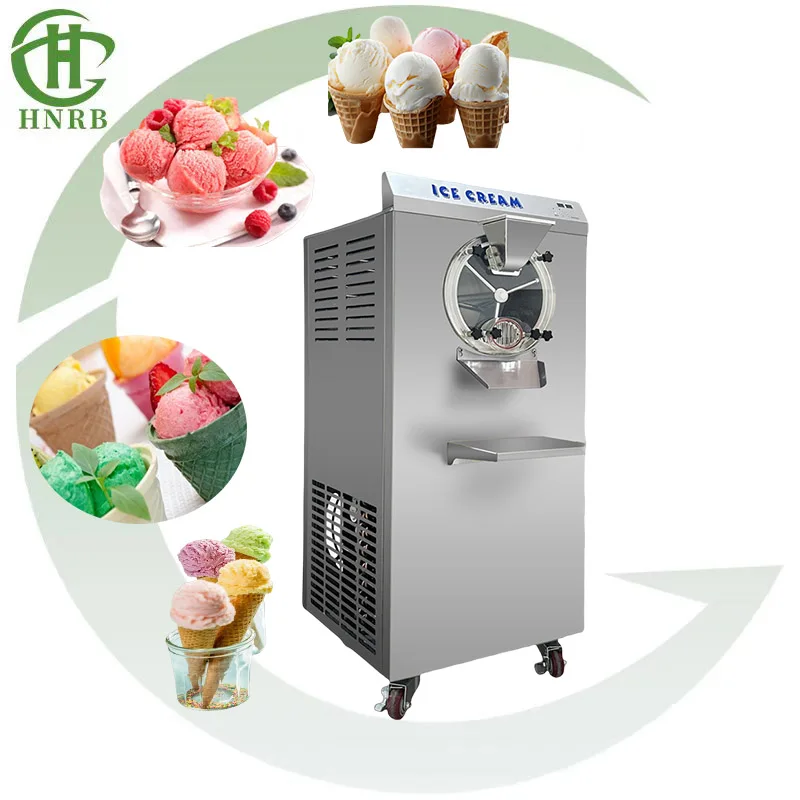 2024 Hot Sale Hard Ice Cream Machine Gelato Commercial Ice Cream Batch Freezer Ice Cream Machine Hard Making