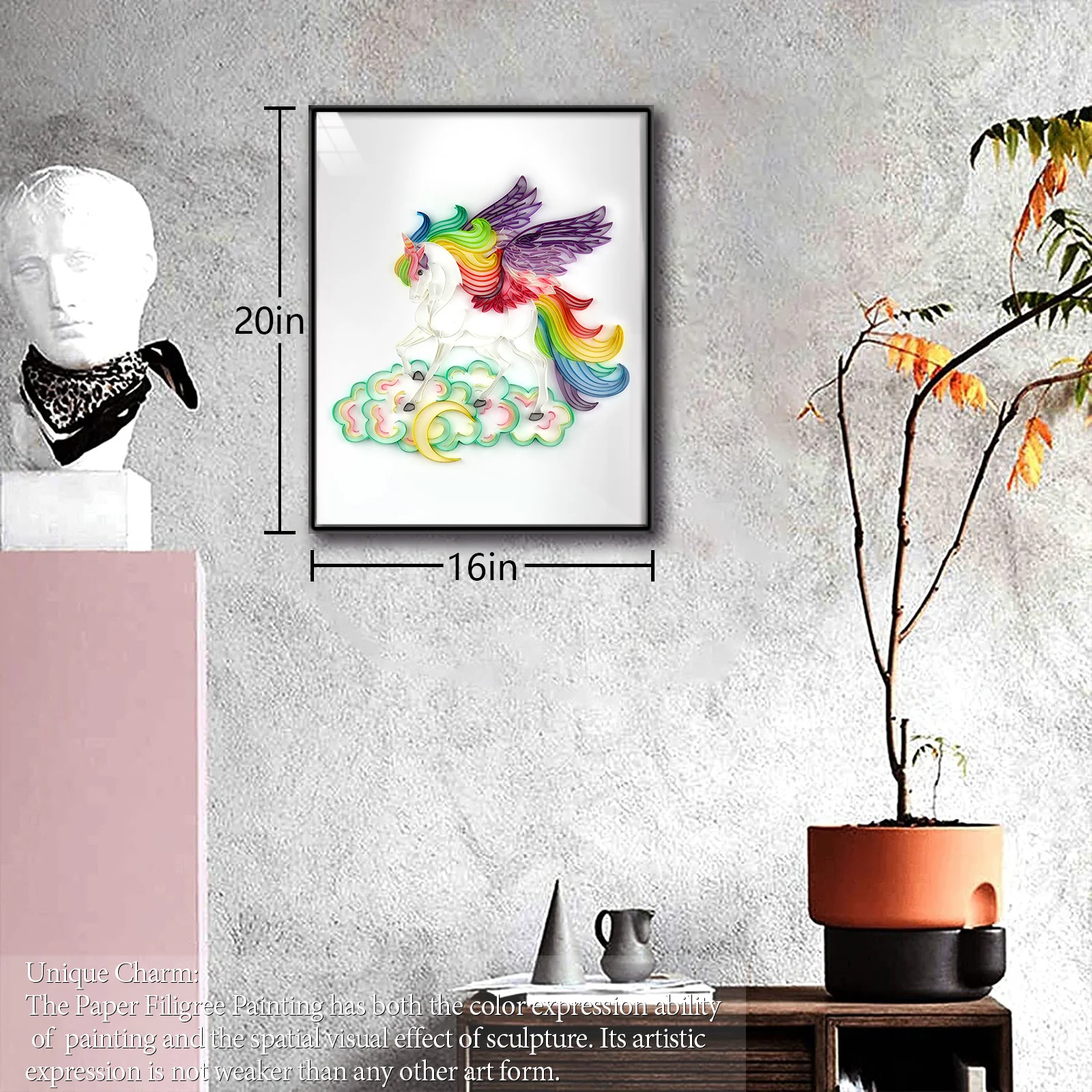 2021 new product beautiful handicraft article rolling paper completed gift craft paper foam paper craft