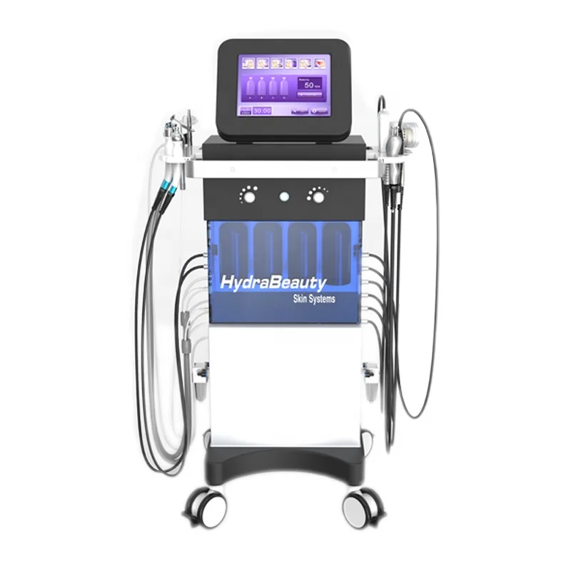 Niansheng 10 in 1 dermabrasion Water aqua oxygen hydra cleaning Hydrofacials microdermabrasion facial machine