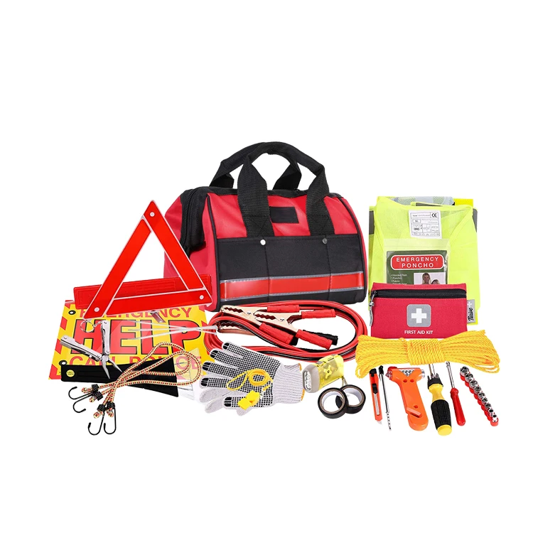 Car Jump Starter Emergency tool Kit backpack outdoor emergency survival kit Custom Logo