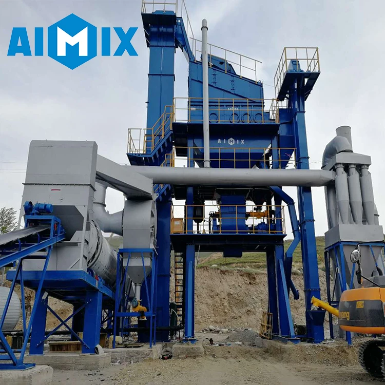 Асфальтобетонная установка Aimix ALQ series 80t, цена на оборудование