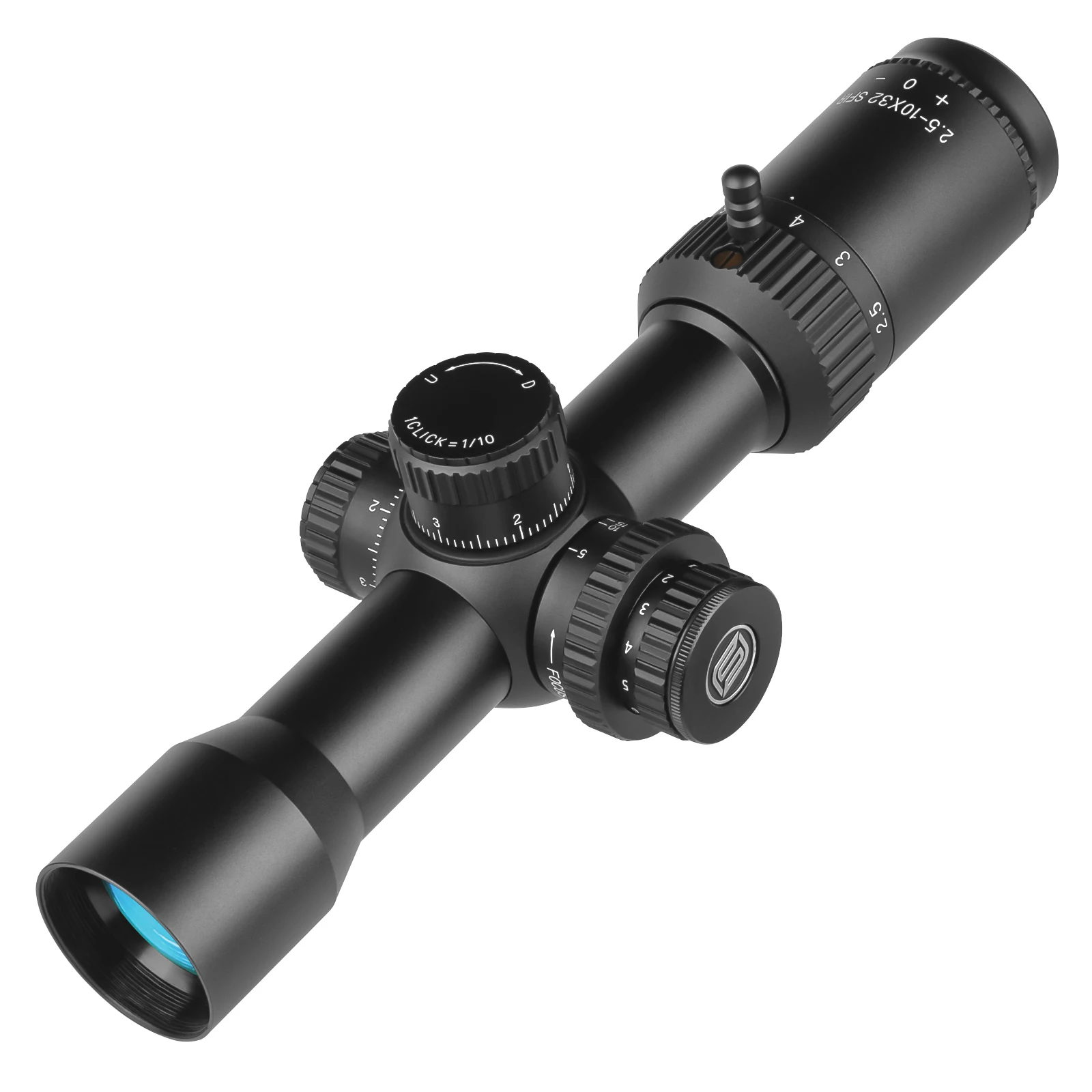 2 5-10x32 LPVO оптический прицел с боковым фокусом и подсветкой OEM ODM телескопический для охоты