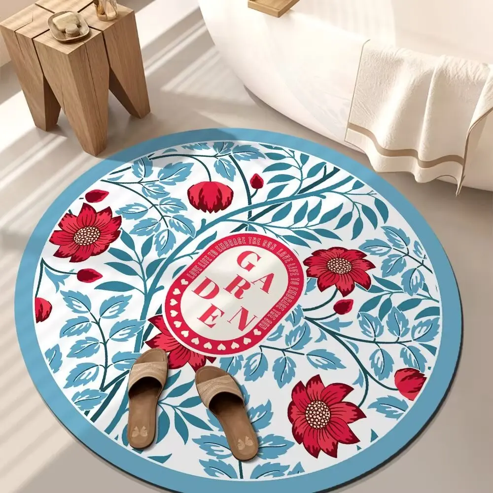 Wholesale pvc printed vinyl rug kitchen plastic floor mats for home