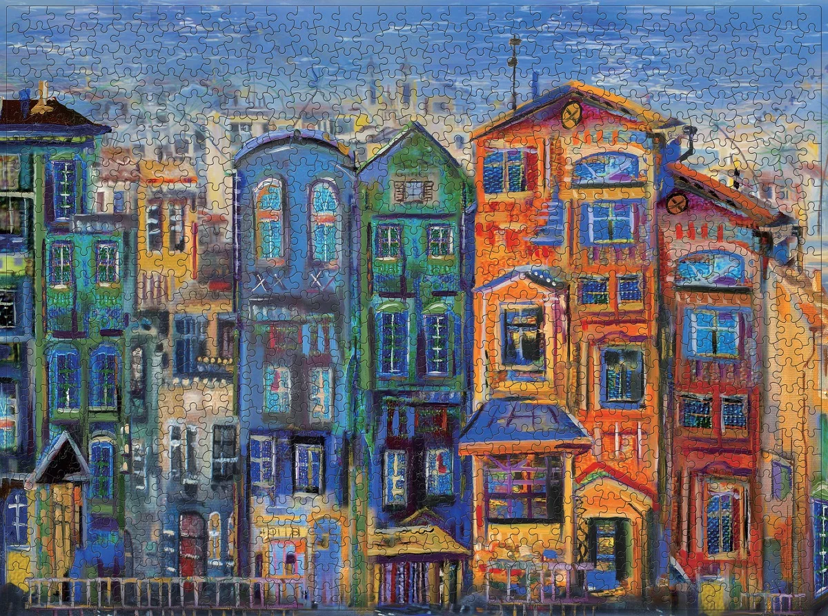 High quality custom puzzle factory price 1000 piece cardboard large jigsaw puzzle for adults