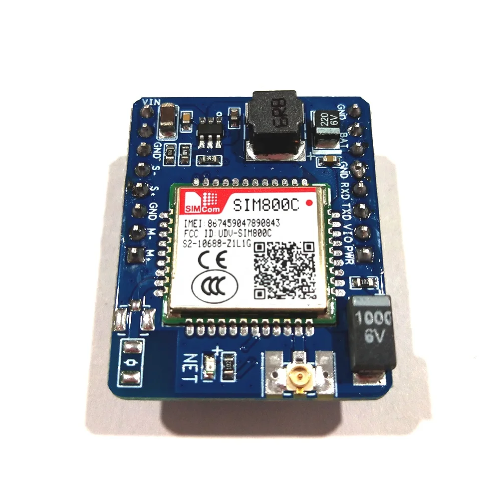  Макетная плата SIM800C модуль GSM GPRS замена SIM900A с антенной 5 В/3 3 в