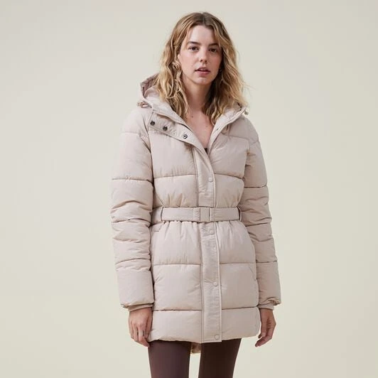 Wholesale Custom Hooded Puffer Jacket Oversized Padded Winter Parka Plus Sizes (XXL) Waterproof Bubble Feature Decorated Lines