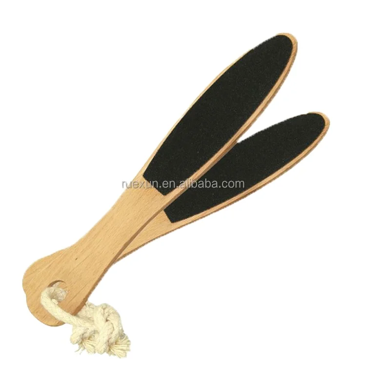Cheap wholesale custom cuticle pusher professional pedicure tools wooden callus remover