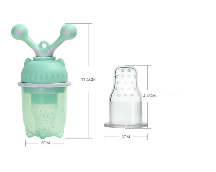 Bpa Free Soother Pacifier Baby Cute Pacifier Nipple For Food Fruit Easy Cleaning
