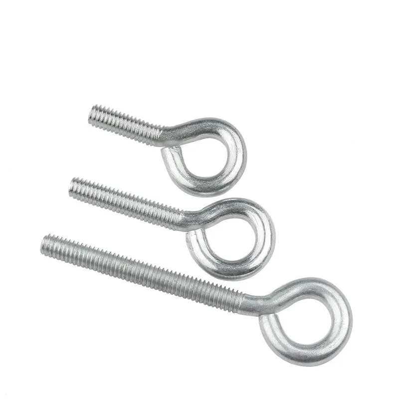Stainless Steel Eye Bolt Threaded Customizable Close Ring bolt High Strength Fastener stainless steel hook Eye Bolt Fastener