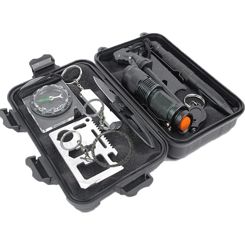 Survival Gear Kit Emergency EDC Tools SOS Camping Hiking tactical survival kit professional hiking survival tool