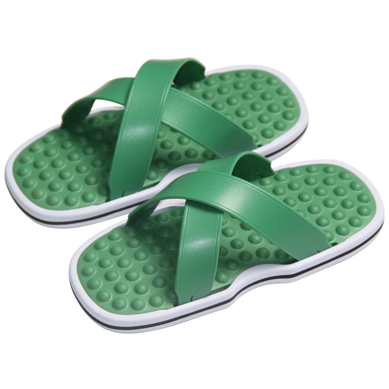 2017 Japanese hot sale EVA acupuncture massage slide sandal bath slide slipper