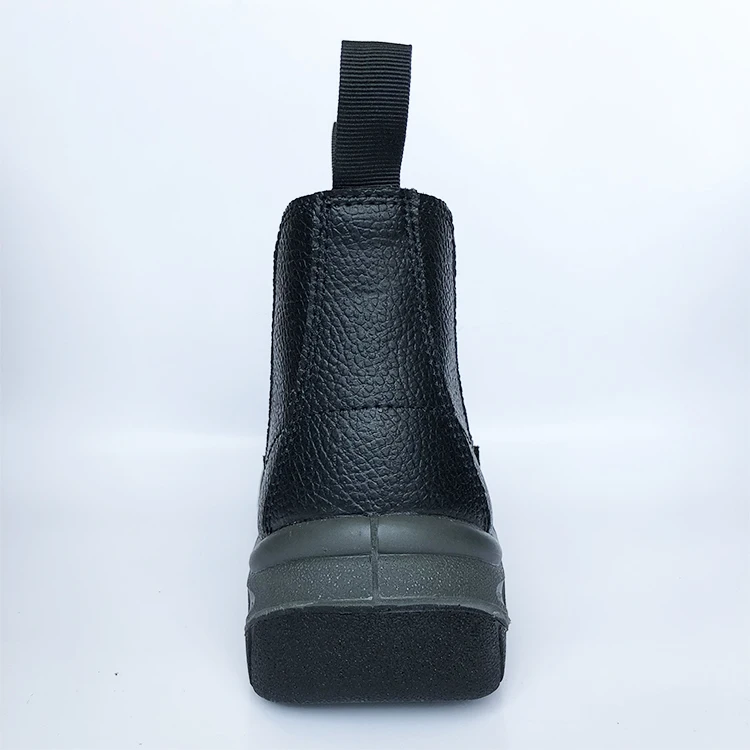 Wholesale Cheap Esd Construction Leather Work Time Safety Shoes Steel Toe Cap Safety Boot Shoes for workers