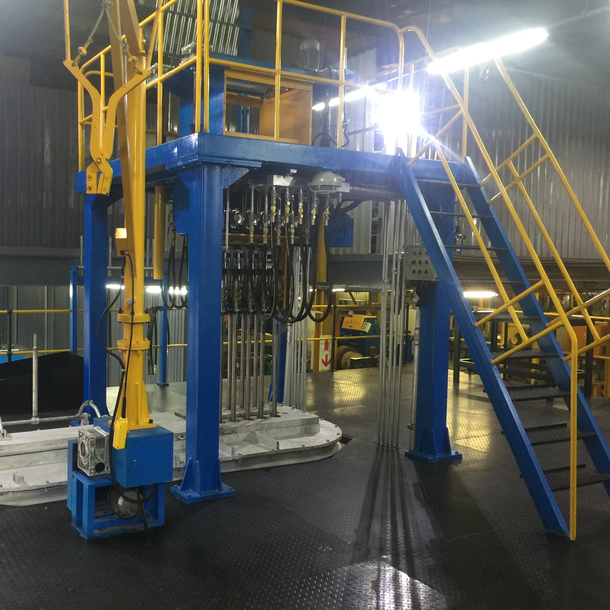 Copper Rod Upcast Machine