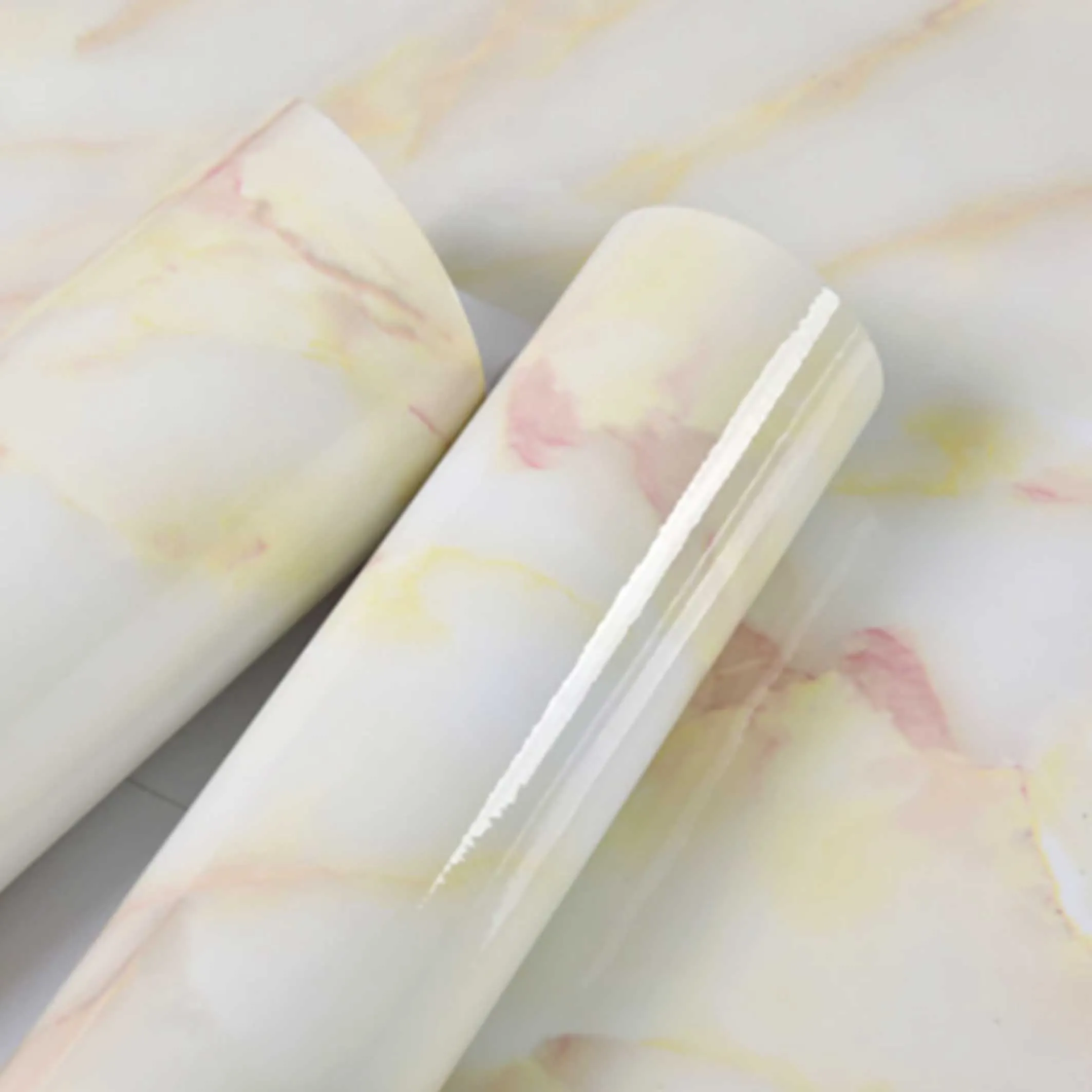 Rohs Proven Quality Marble Pattern Smooth Surface Pvc Film Self Adhesive Granite Style Vinyl Foil PVC Sheet for Desktop