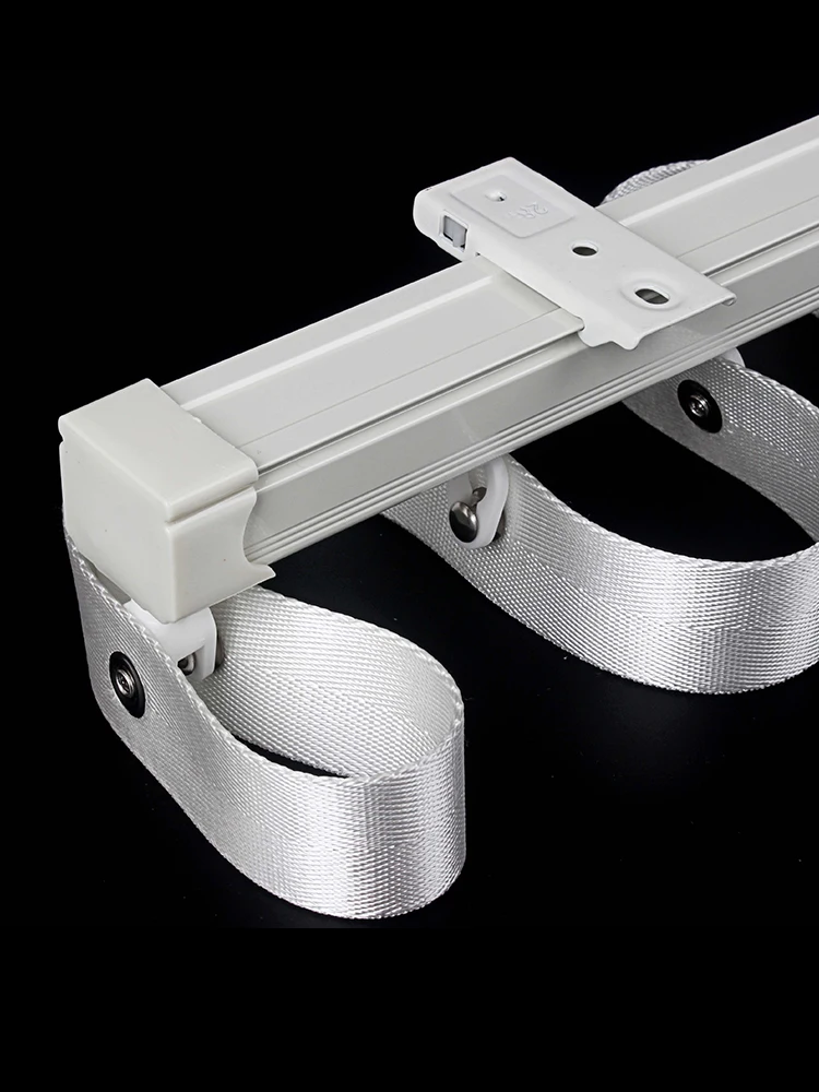 New Trend Clear Drapery Aluminium Alloy Ripple Fold Track S Shape Track