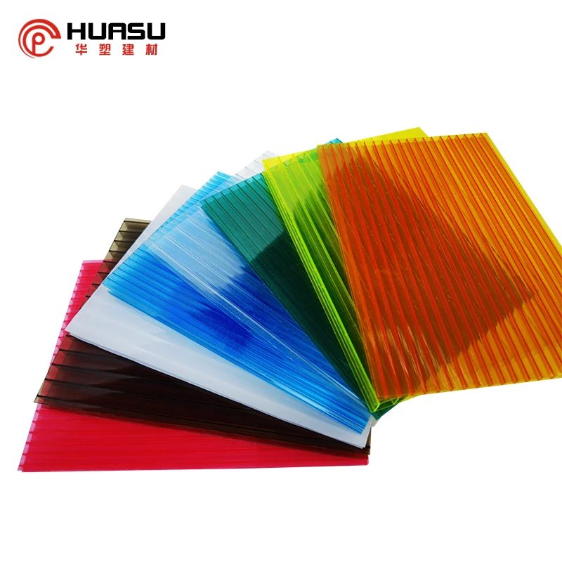 
light transmission polycarbonate honeycomb core foam board skylight plastic sheet 