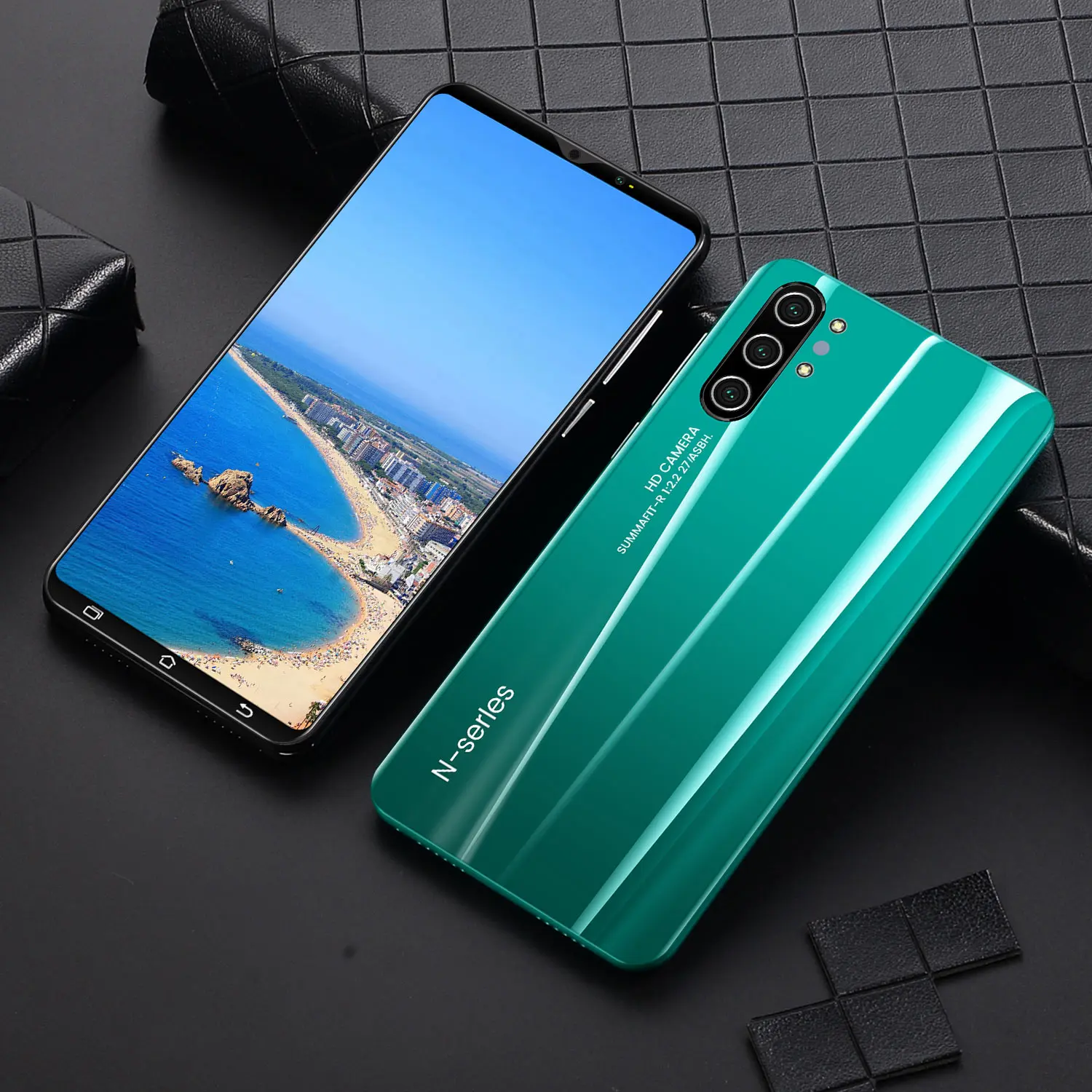  Новые Классические Note10 мобильных телефонов 5 0 дюйма отпечатков пальцев телефона 12 Гб + 512 ГБ 4800 мАч HD 14MP 24MP 1440*3040 Две сим-карты для