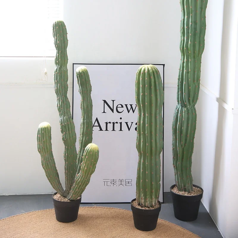 Искусственный марокканский кактус украшение окна моделирование Зеленые искусственные листья растения