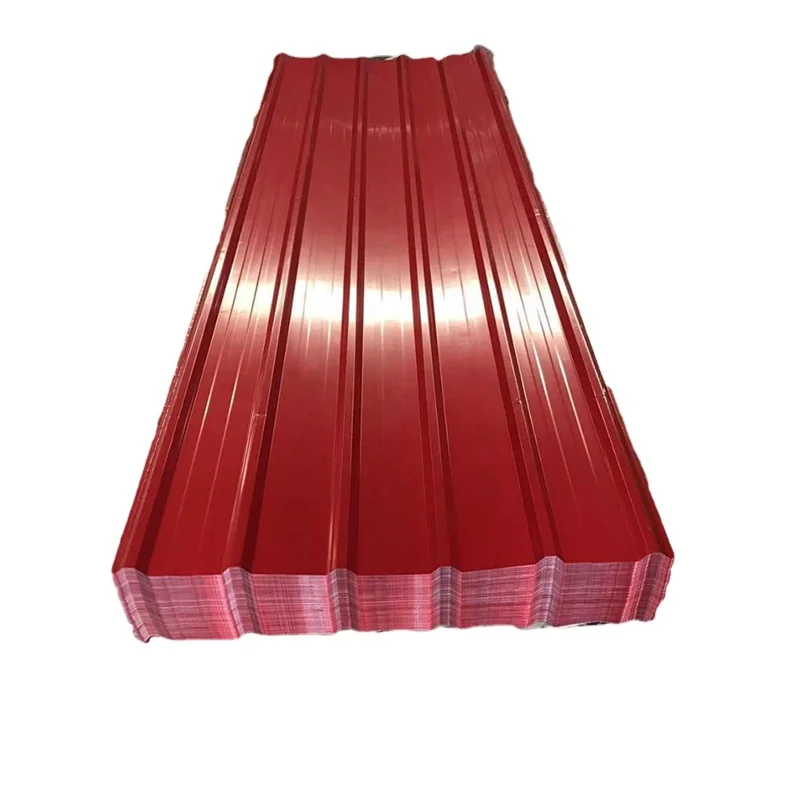 Metal Building Material Prepainted Color corrugated steel sheet Price Galvanized Corrugated Metal Roofing Sheet