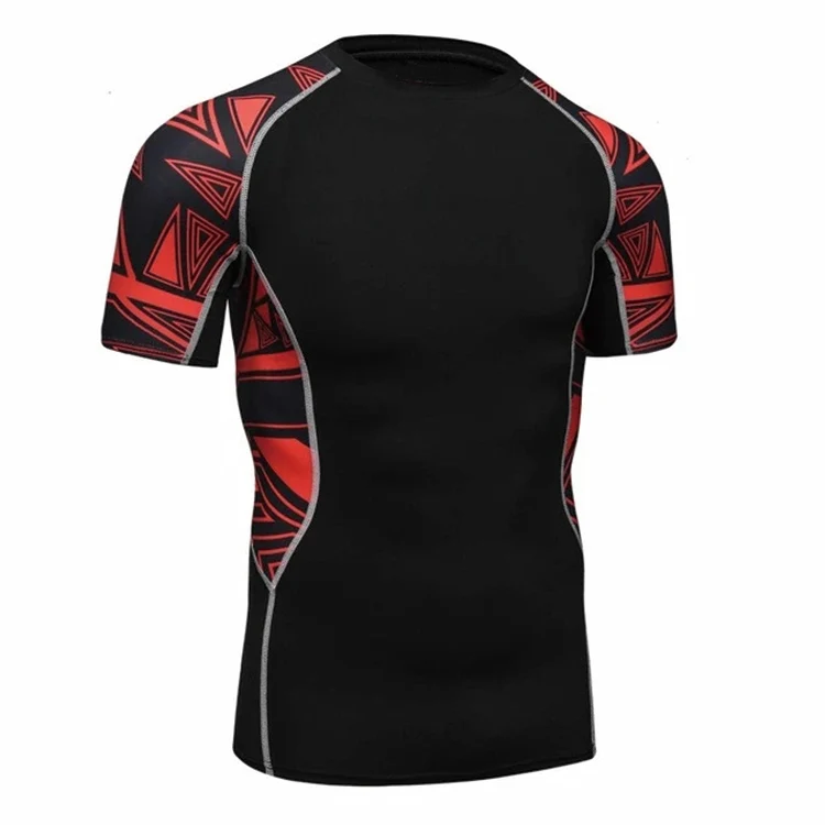 
Short Sleeve Surf Logo MMA Bjj Compression Shirt Sublimated jiu jitsu rashguards Design Your Own Custom Rash Guard 