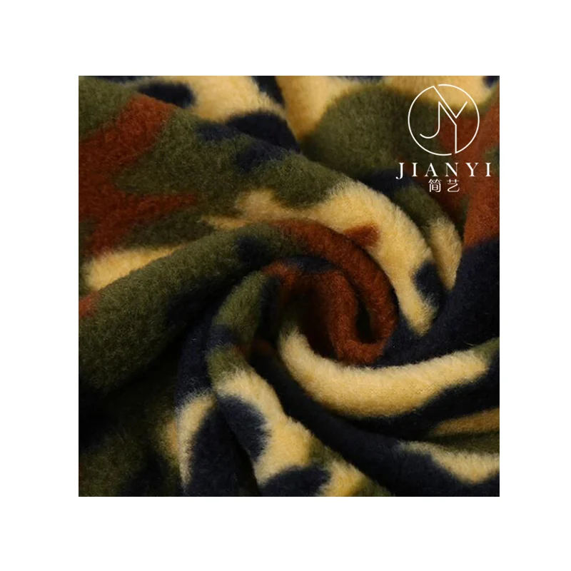 wholesale camouflage fabric polar fleece