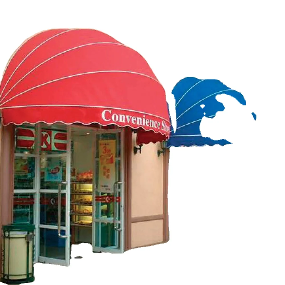 China Cheap Aluminum Alloy Pipe Door and Window Awning