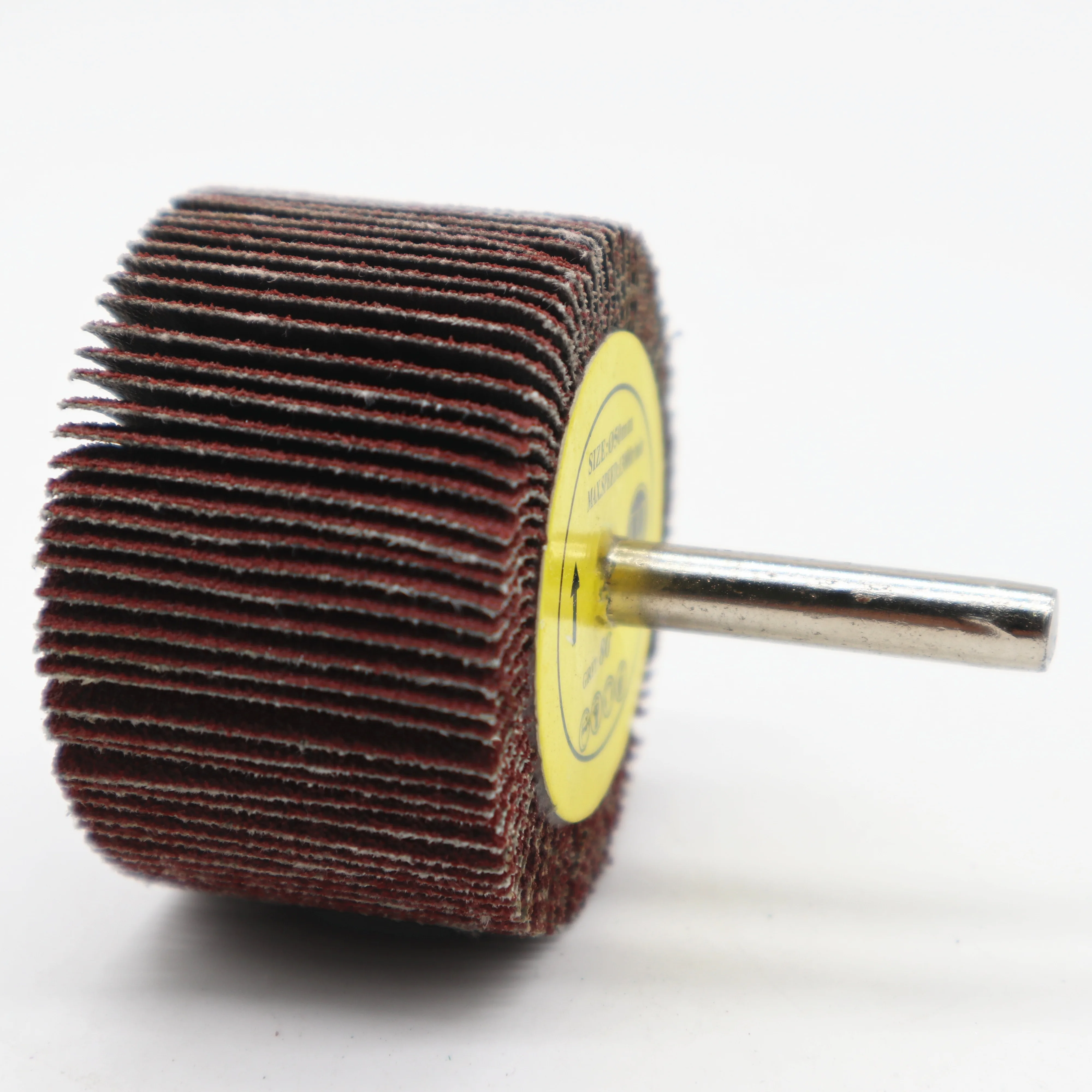 high quality Abrasive Flap buffing Wheel With Shaft  abrasive mop disc abrasive discs for dental