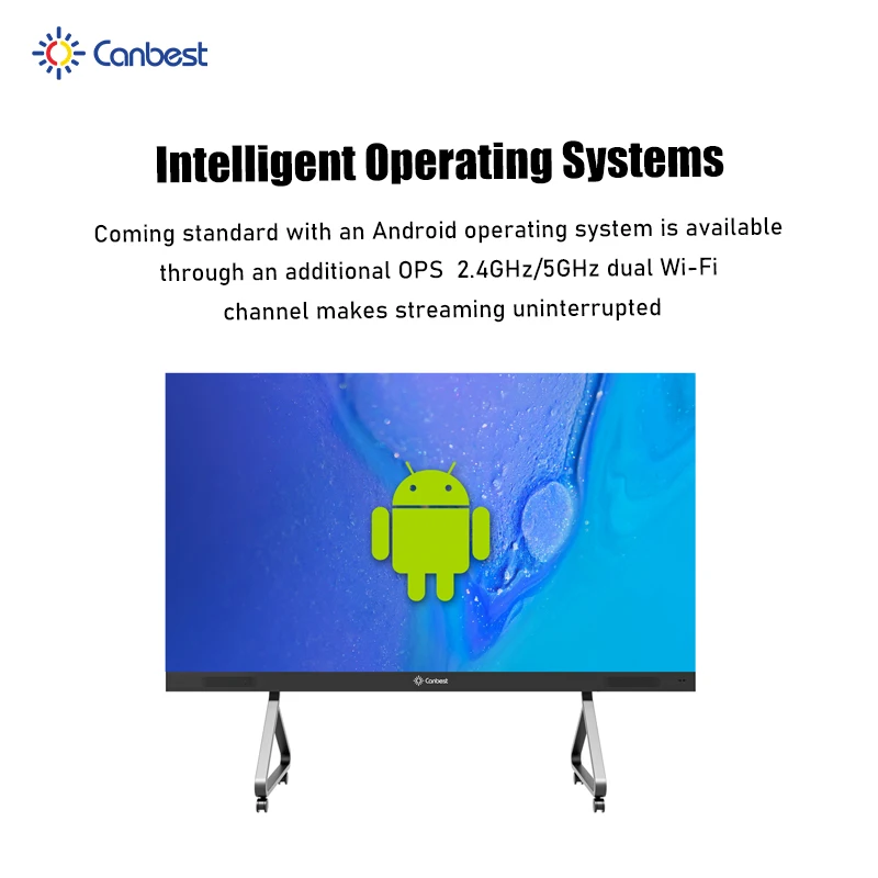 All In One 108 135 163 Inch Ultra Slim Led Video Wall For Conference Meeting Room Remote Mobile Led Display Screen