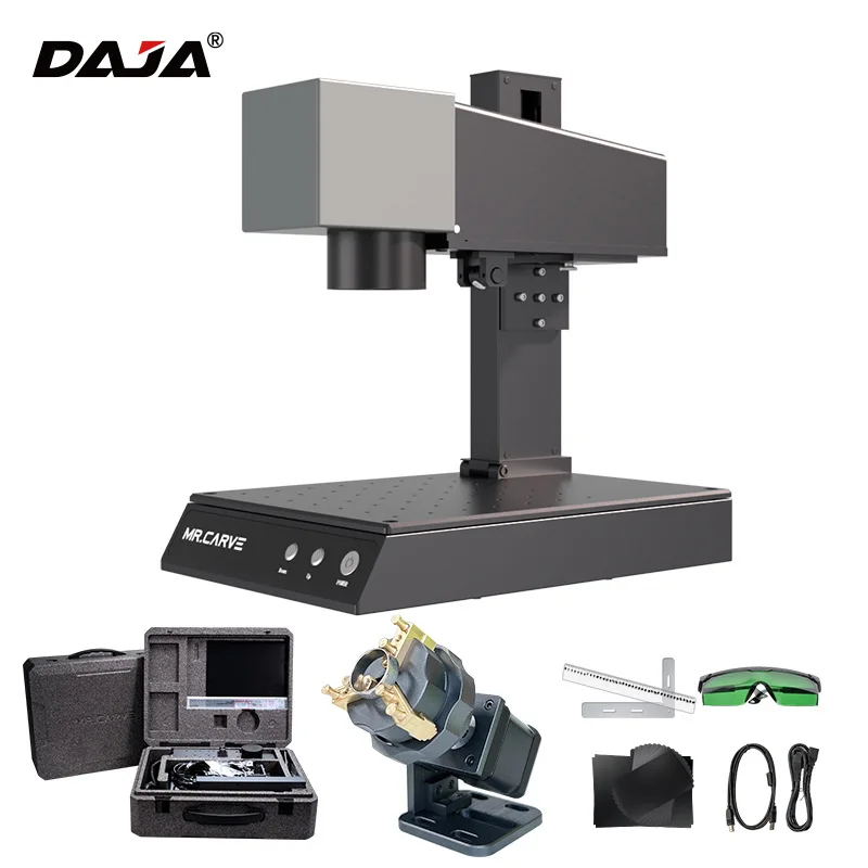 DAJA M1 мини-Крикет летучая мышь деревянная акриловая шина брелок для ключей собака метка 20 ватт лазерная гравировальная машина