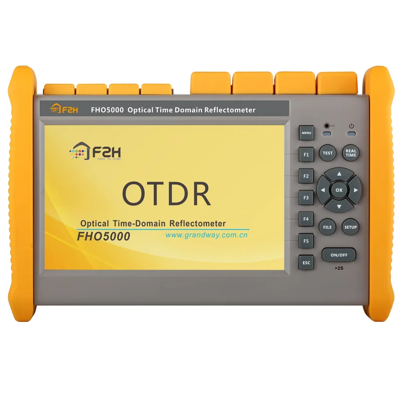 [grandway Original]OTDR EXFO FHO5000 D26 Fiber Optic OTDR 1310/1550nm 26/24dB 100km built-in power meter,VFL, touch screen iOLM