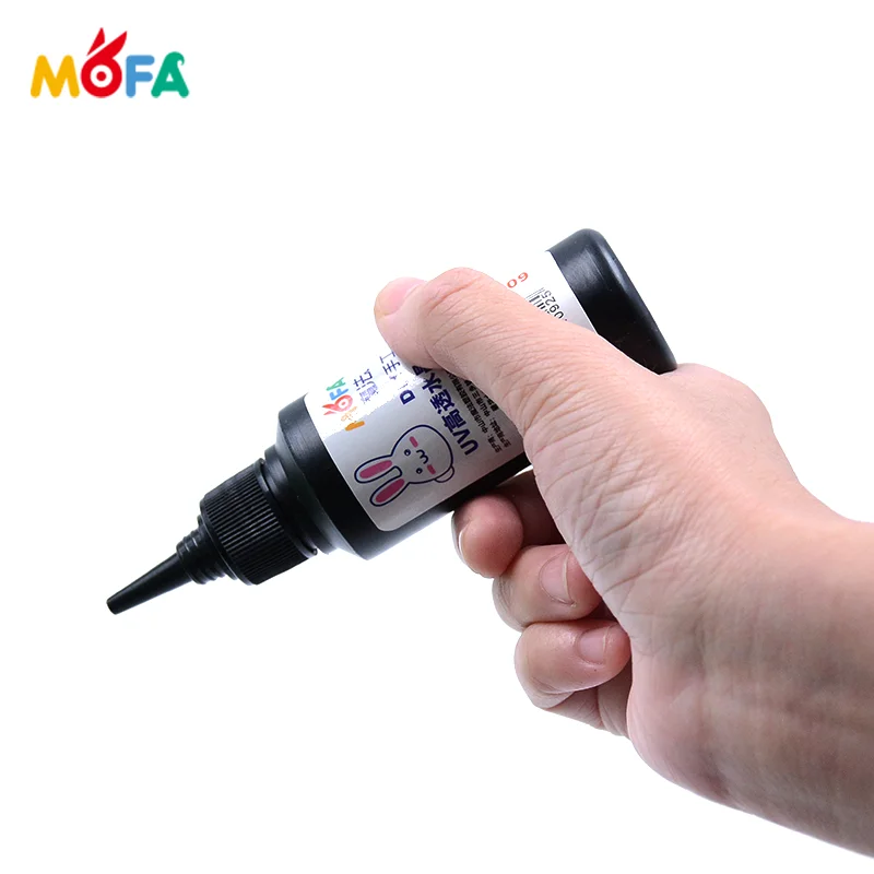 Hot Sale DIY Acrylic Clear Curable Hard UV Glue Used For Make Handmade Jewelry UV Resin