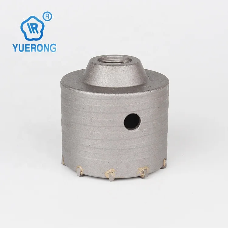 40Cr YG8C Carbide Tip SDS Plus Shank hollow saw 7 inch hole saw