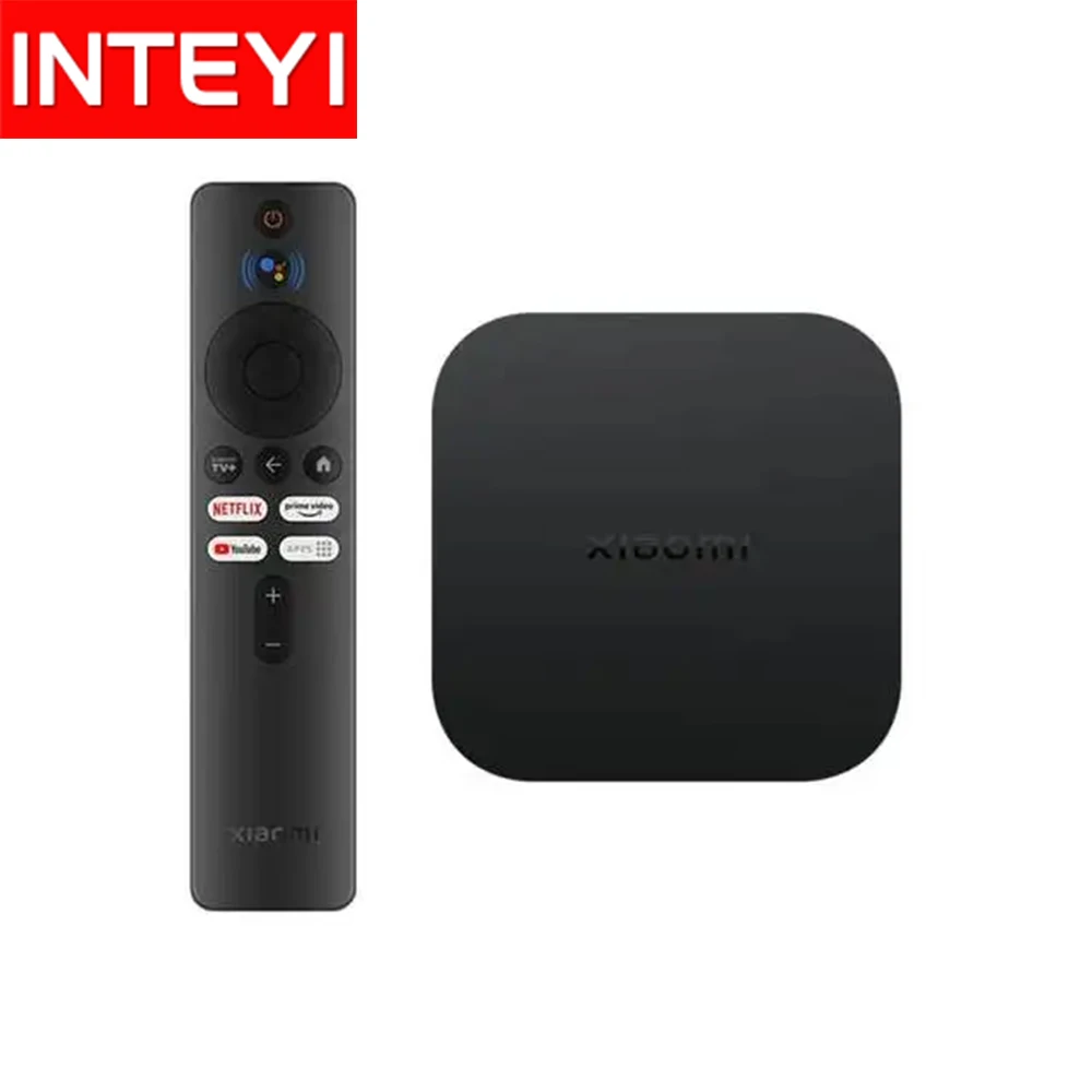 Global Xiaomi TV Box S 2nd Generation Ultra HD BT5.2 2GB 8GB Google TV Google Assistant Xiaomi 4K Global Smart TV Box